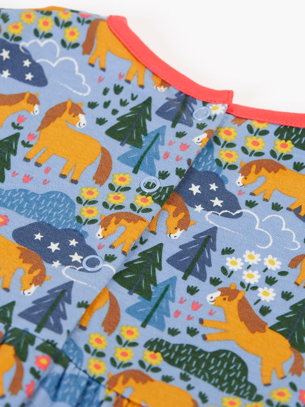 Dsiney Kidz - Frugi Blue Dani Dress image 3
