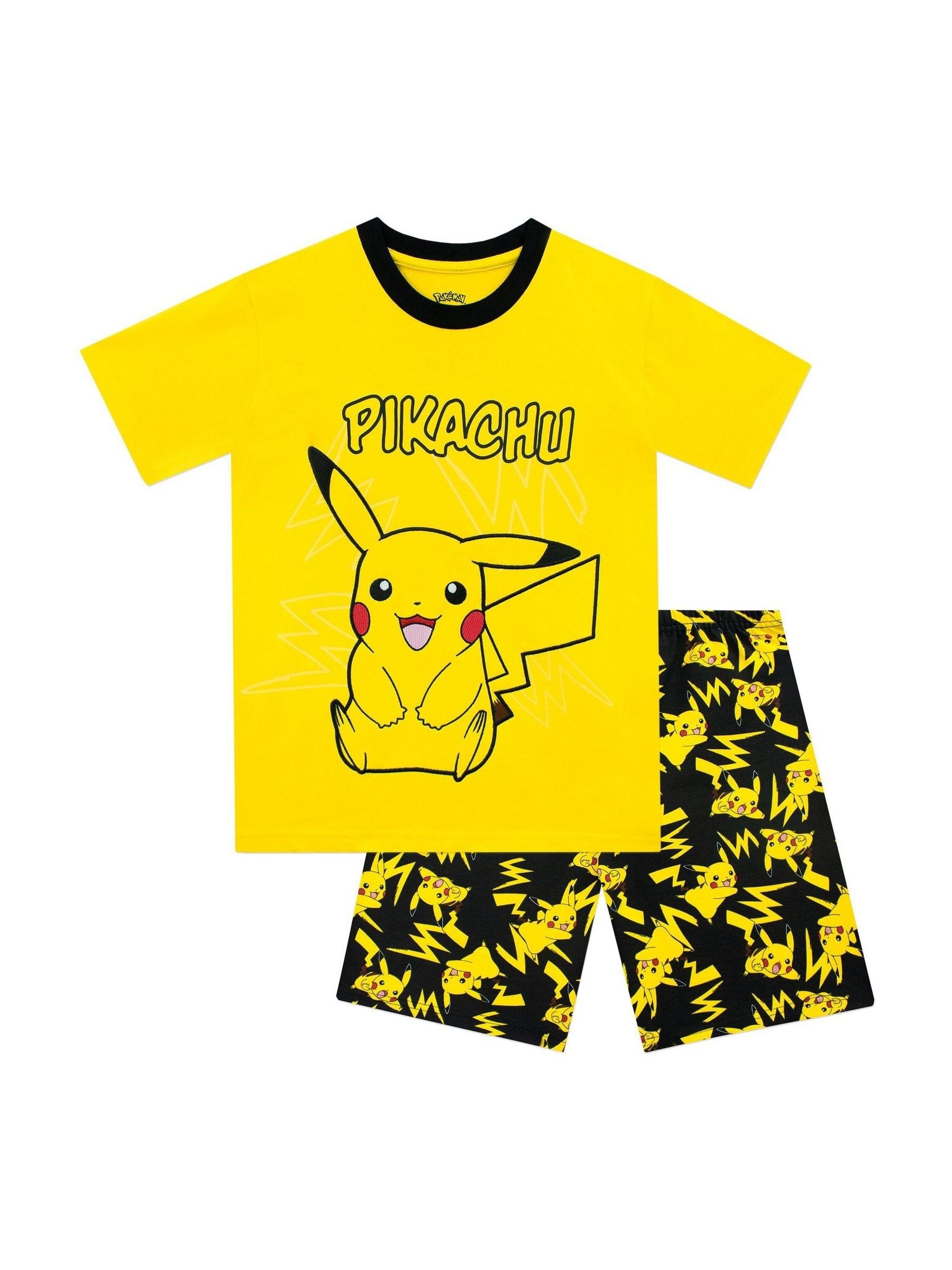 Dsiney Kidz - Character Yellow Pokemon Short 100% Cotton Pyjamas image 5