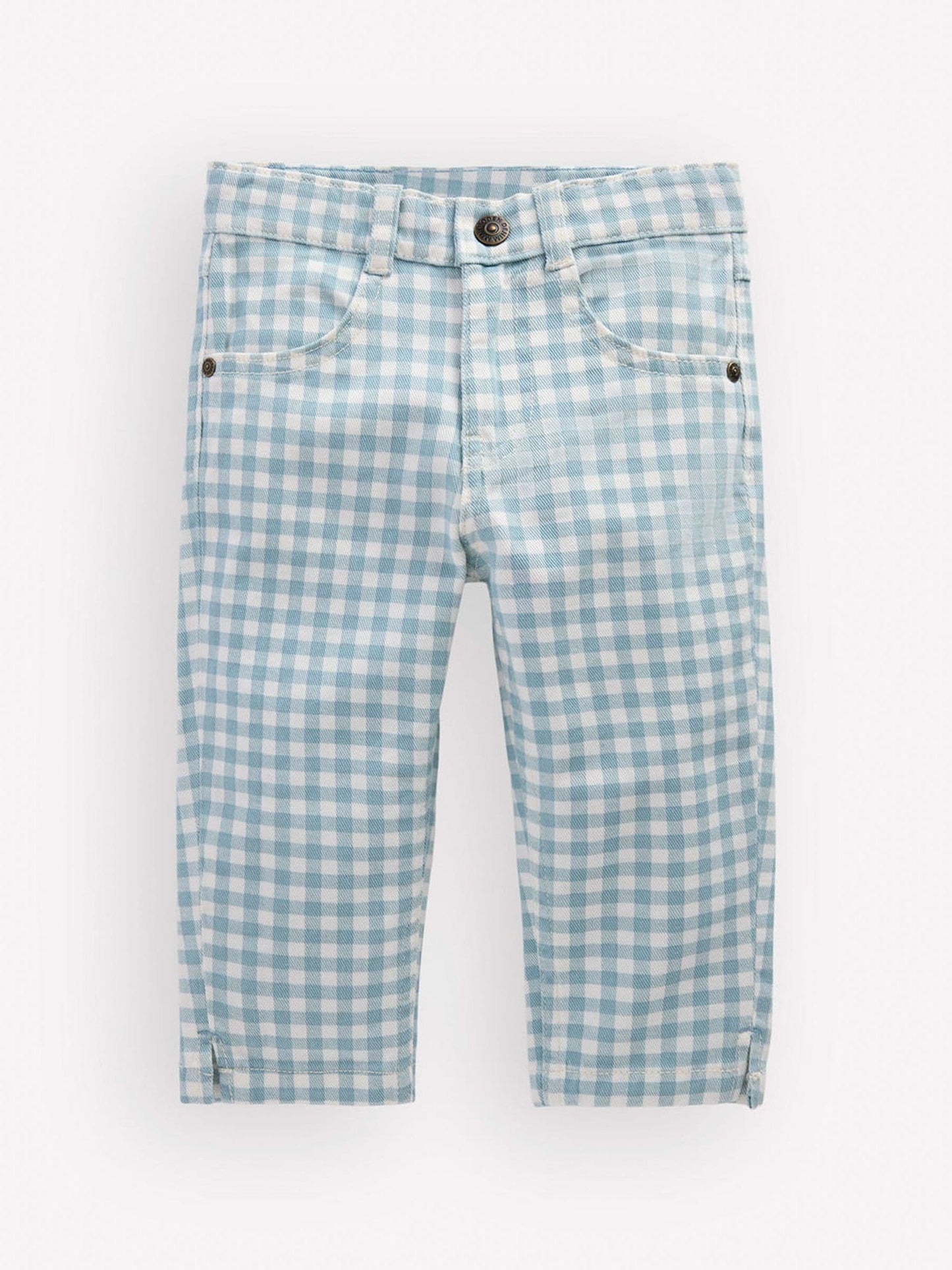 Boden Blue Capri Trousers image 1