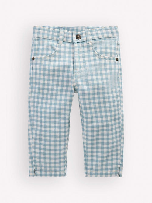 Boden Blue Capri Trousers image 1