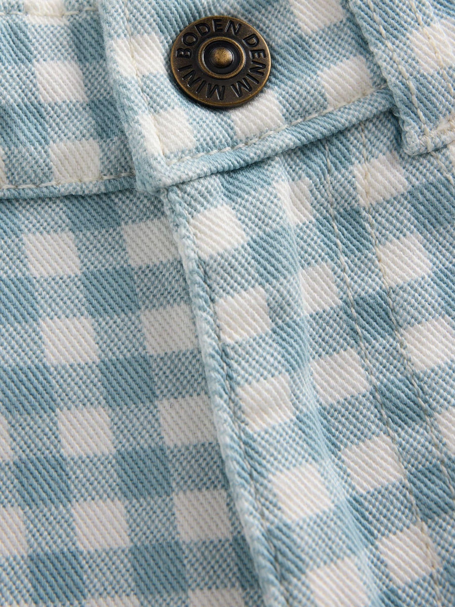 Boden Blue Capri Trousers image 3