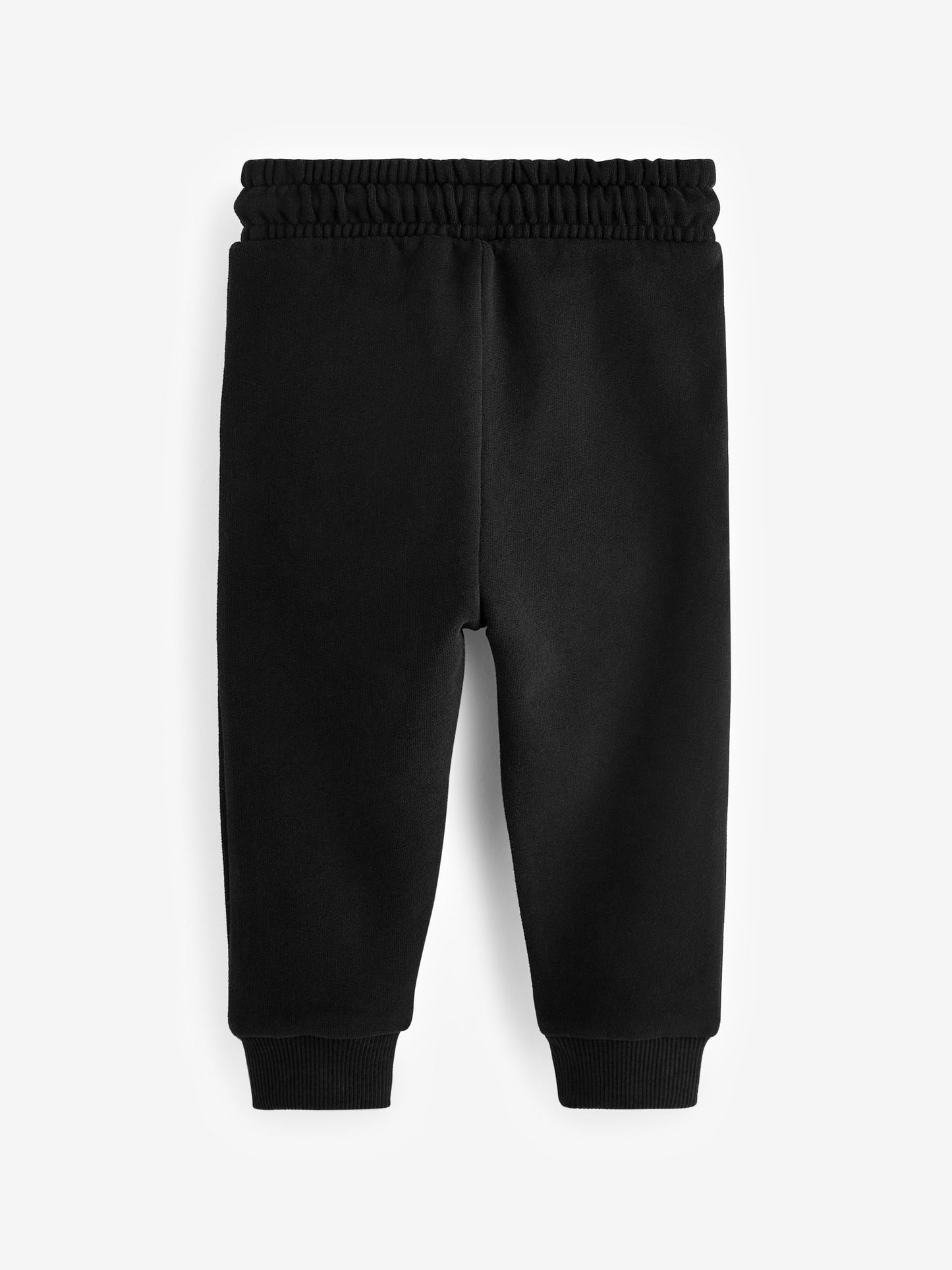 Black Slim Fit Soft Touch Jersey Joggers (3mths-7yrs) image 2