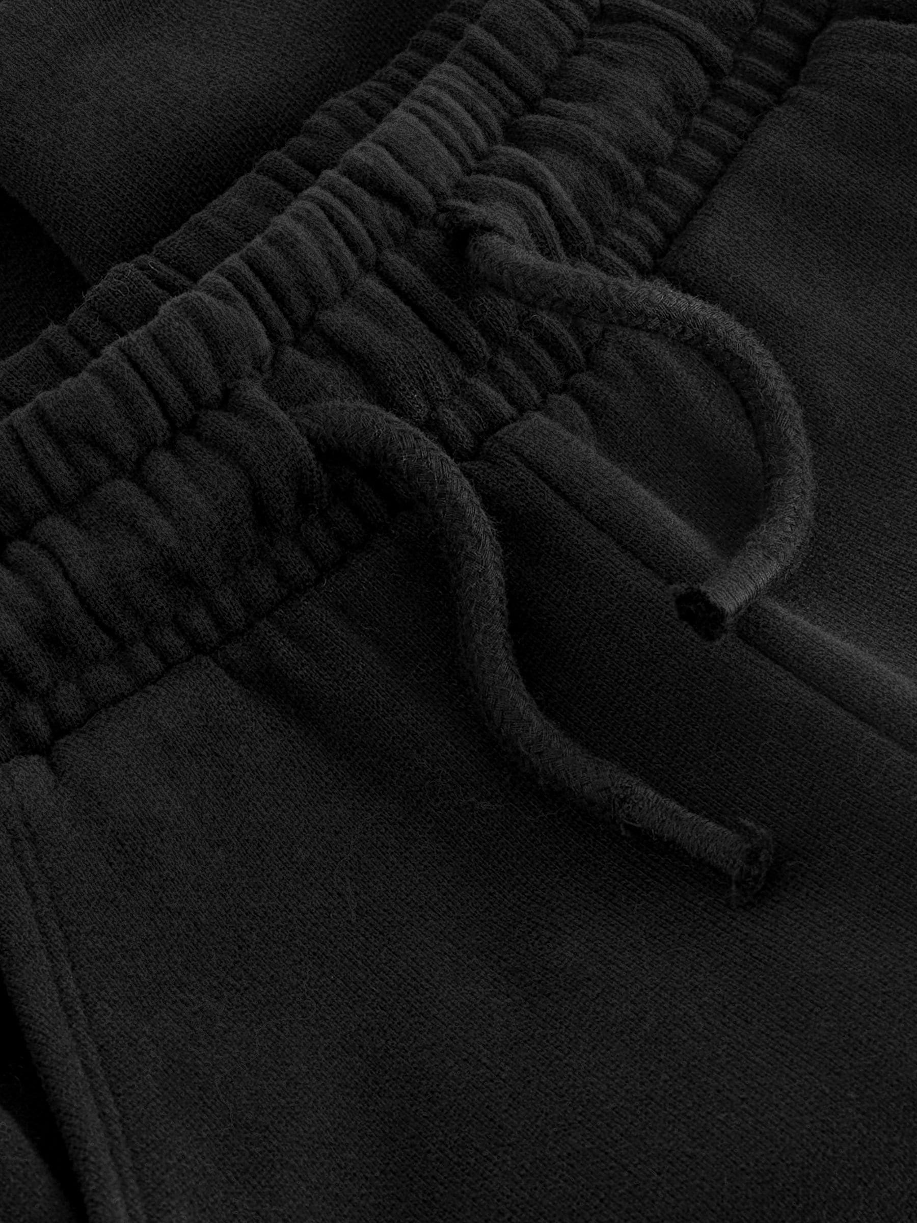 Black Slim Fit Soft Touch Jersey Joggers (3mths-7yrs) image 3