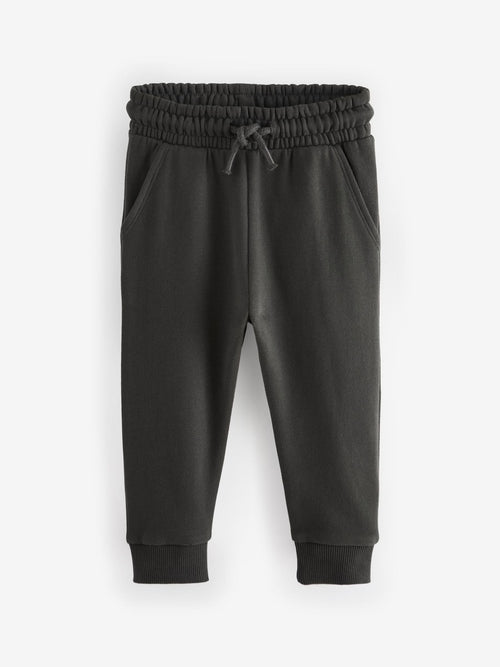 Charcoal Grey Slim Fit Soft Touch Jersey Joggers (3mths-7yrs) image 1