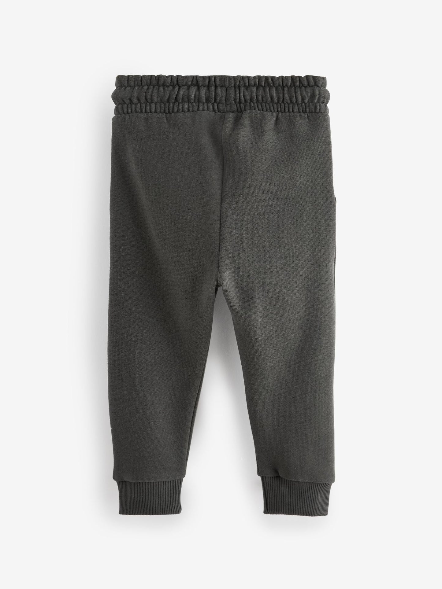 Charcoal Grey Slim Fit Soft Touch Jersey Joggers (3mths-7yrs) image 2