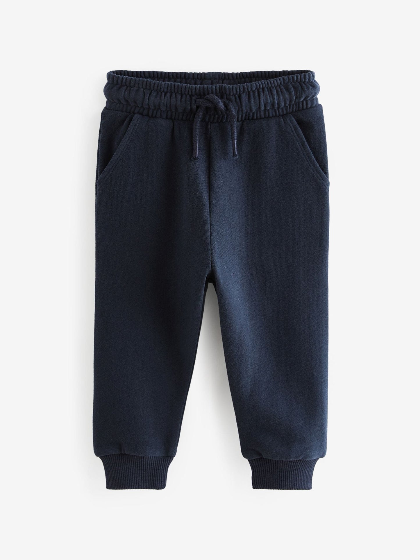 Navy Slim Fit Soft Touch Jersey Joggers (3mths-7yrs) image 1