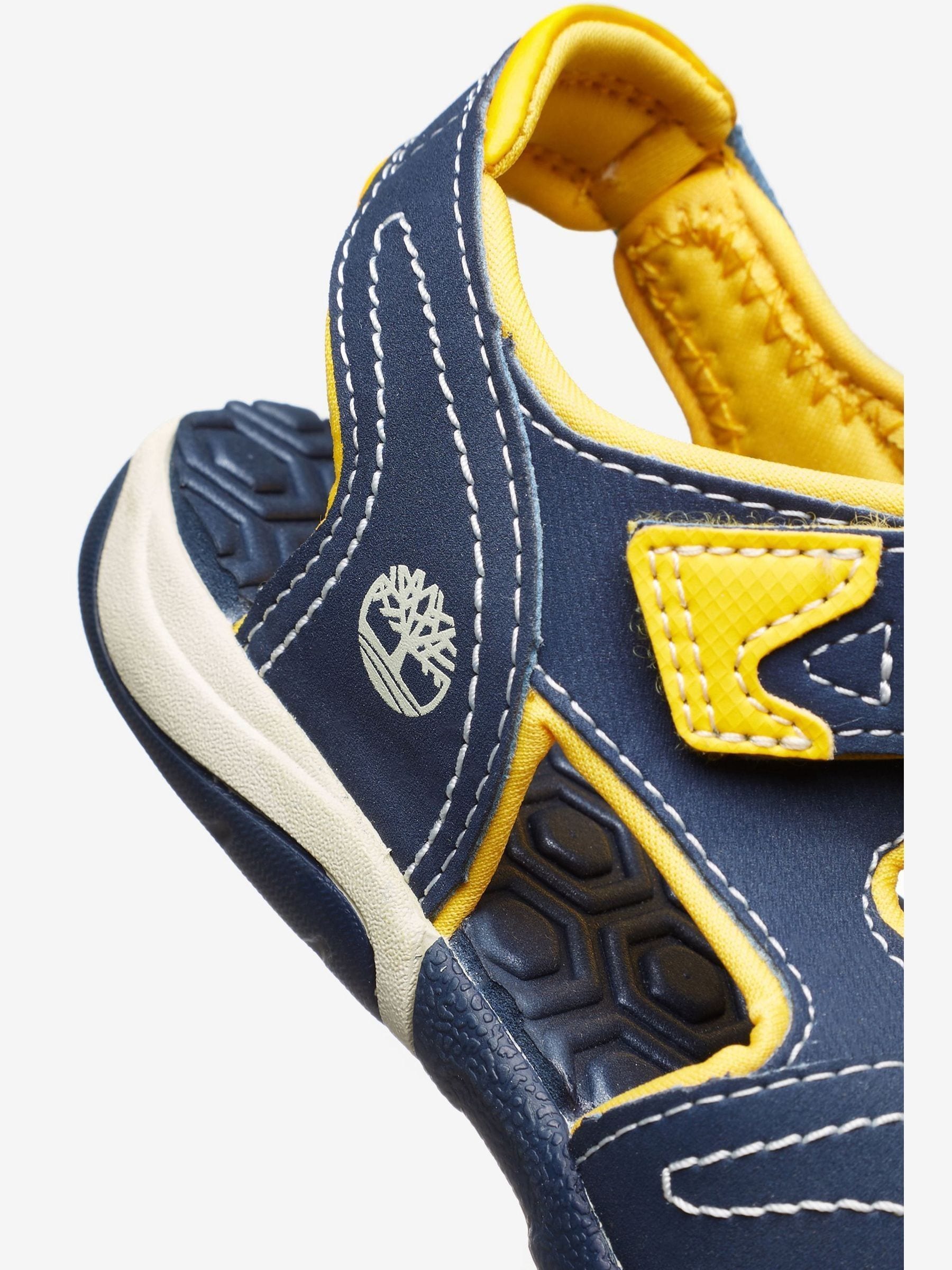 Timberland Navy/Yellow Adventure Seeker Sandals image 5