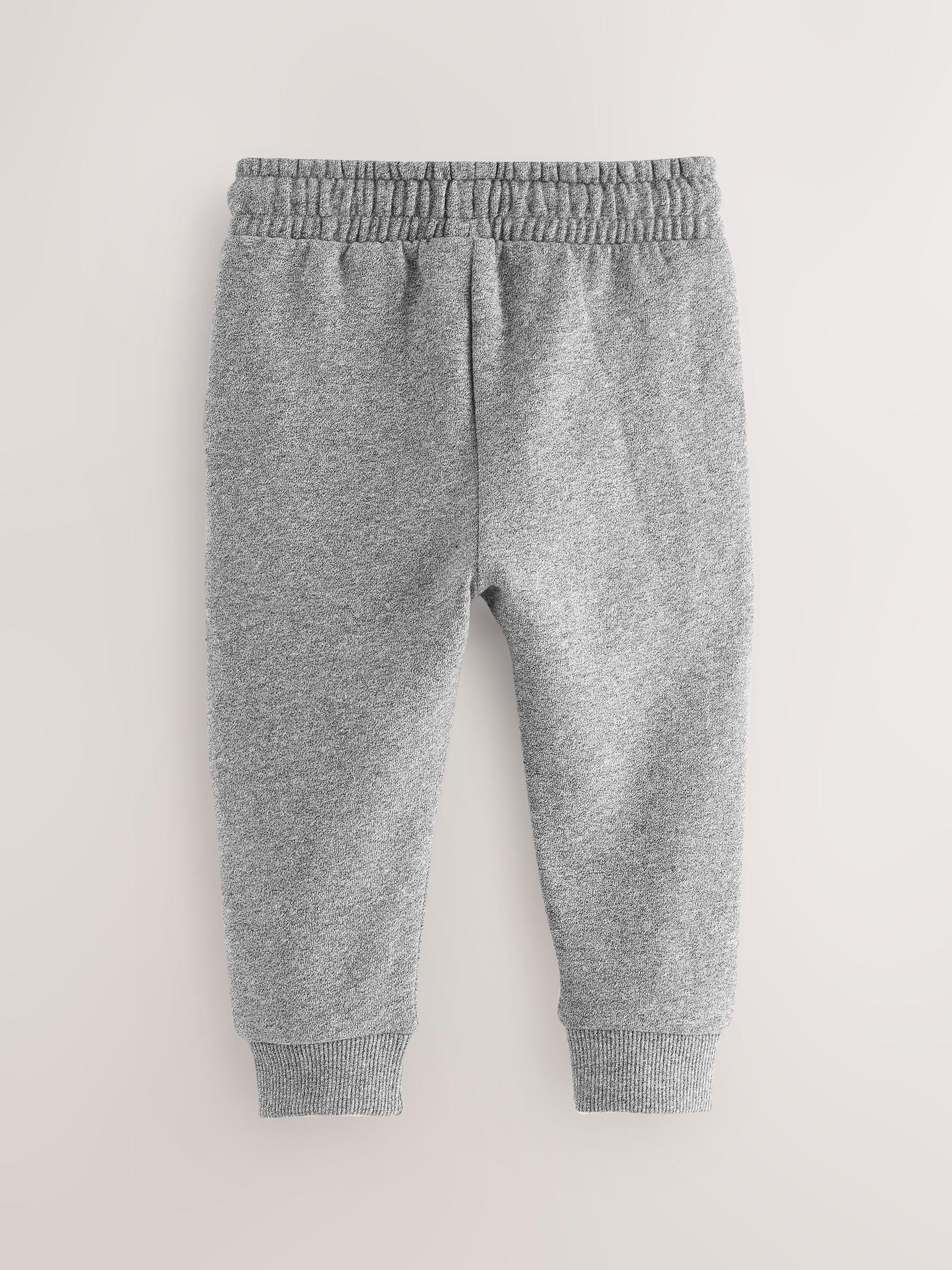 Black/Charcoal/Grey Soft Touch Joggers 3 Pack (3mths-7yrs) image 5