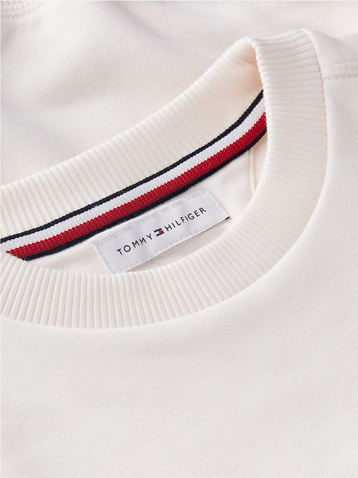 Dsiney Kidz - Tommy Hilfiger White Logo Terry Relaxed Sweatshirt image 6
