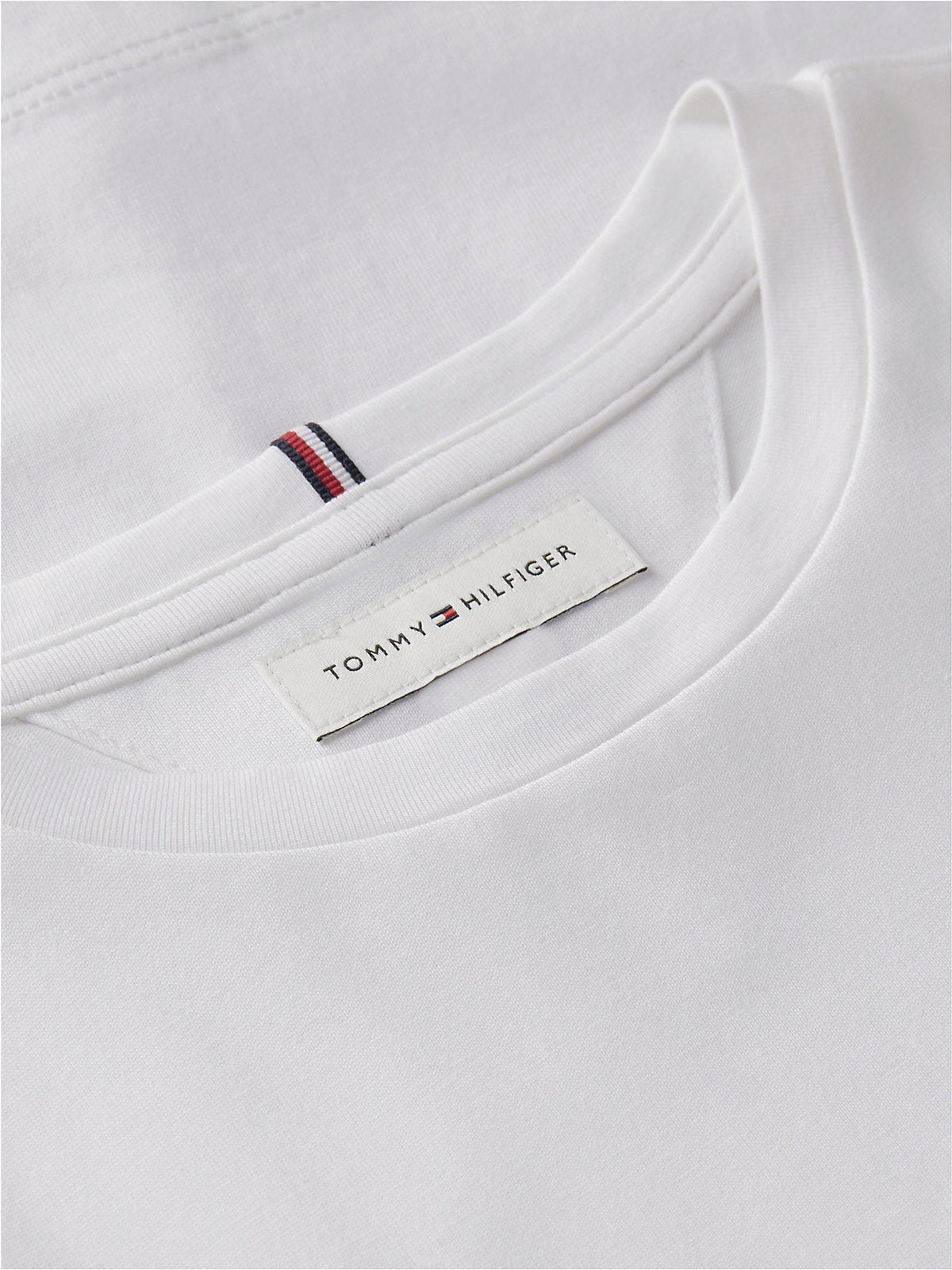 Dsiney Kidz - Tommy Hilfiger White Logo Crew Neck T-Shirt image 6