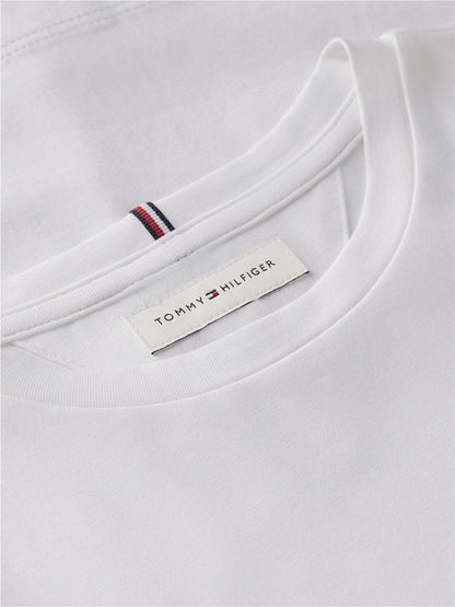 Dsiney Kidz - Tommy Hilfiger White Logo Crew Neck T-Shirt image 6