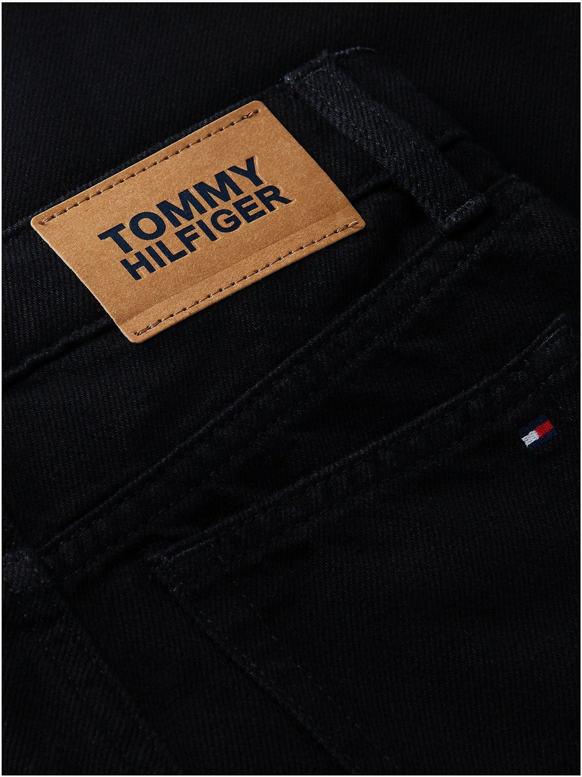 Dsiney Kidz - Tommy Hilfiger Black Mabel High Rise Wide Leg Faded Jeans image 6