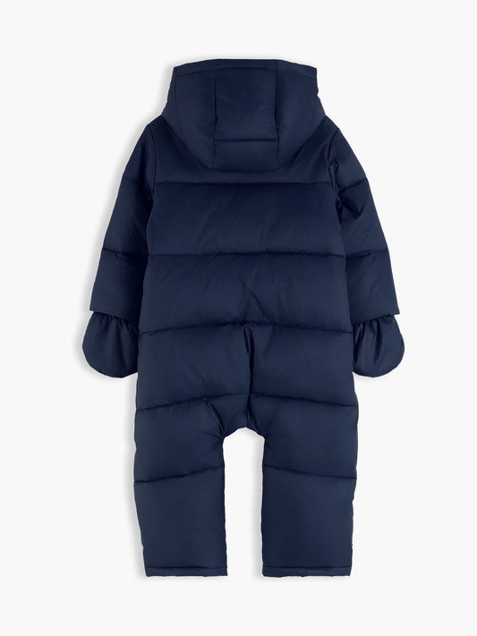 Dsiney Kidz - Tommy Hilfiger Blue Zip-Thru Snowsuit With Mittens And Booties image 2