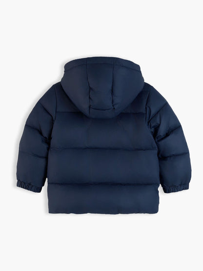 Dsiney Kidz - Tommy Hilfiger Blue Flag Embroidery Zip-Thru Hooded Puffer Jacket image 2