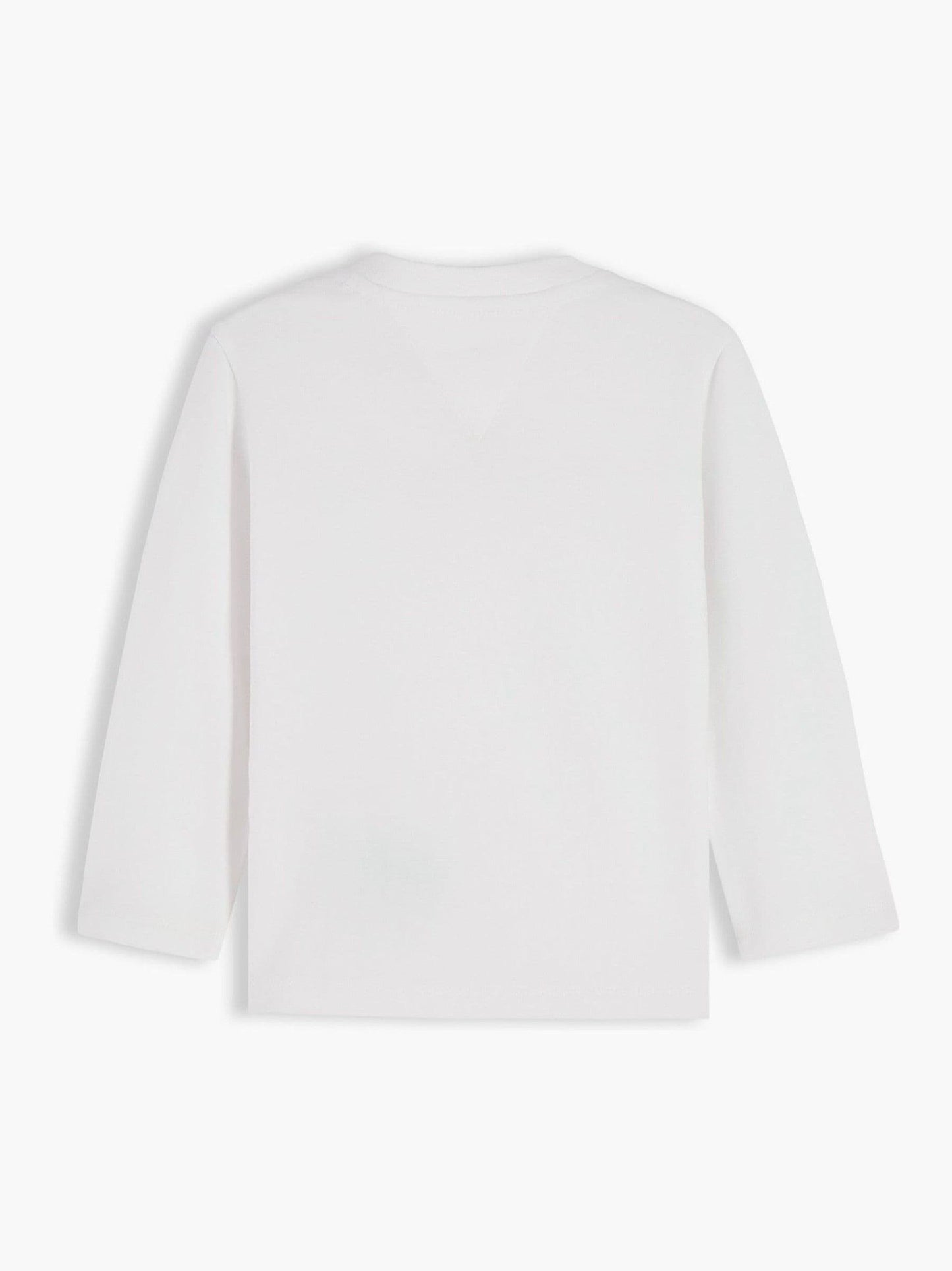 Dsiney Kidz - Tommy Hilfiger White Logo Long Sleeve T-Shirt image 2