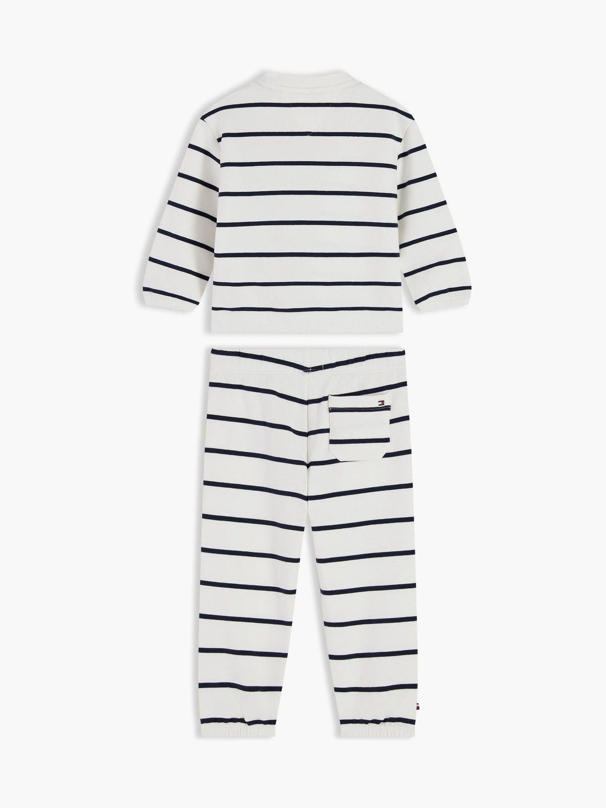 Dsiney Kidz - Tommy Hilfiger White Heart Flag Sweatshirt And Joggers Set image 2