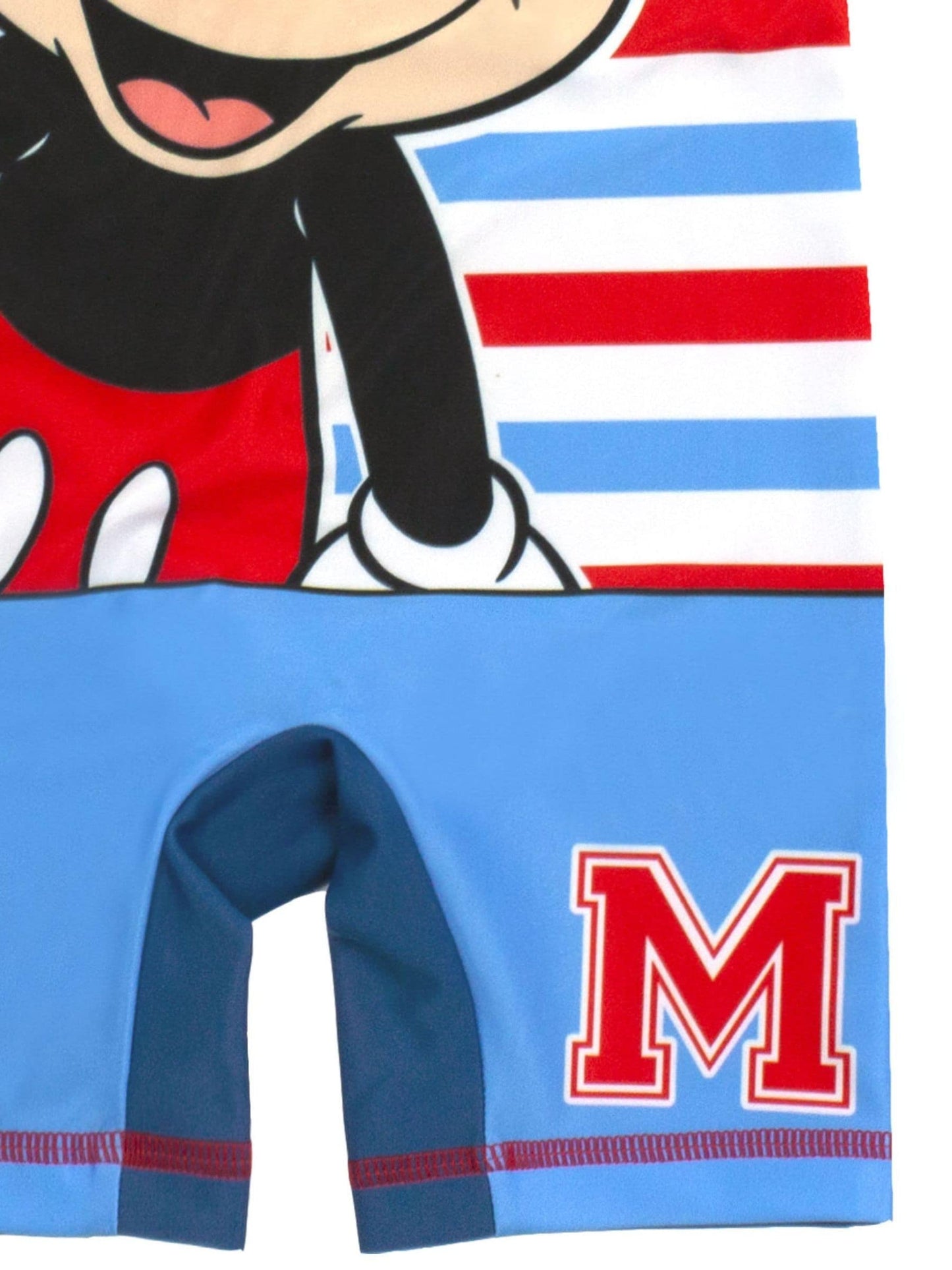 Vanilla Underground Blue Disney Mickey Mouse Licensing Boys Short Sleeve Swimsuit image 3