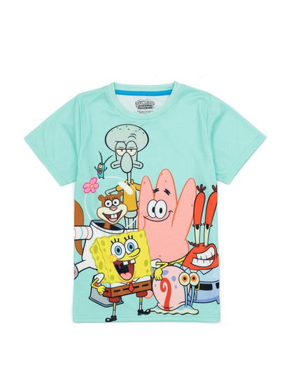 Dsiney Kidz - Vanilla Underground Blue Kids SpongeBob SquarePants Short Pyjamas image 3