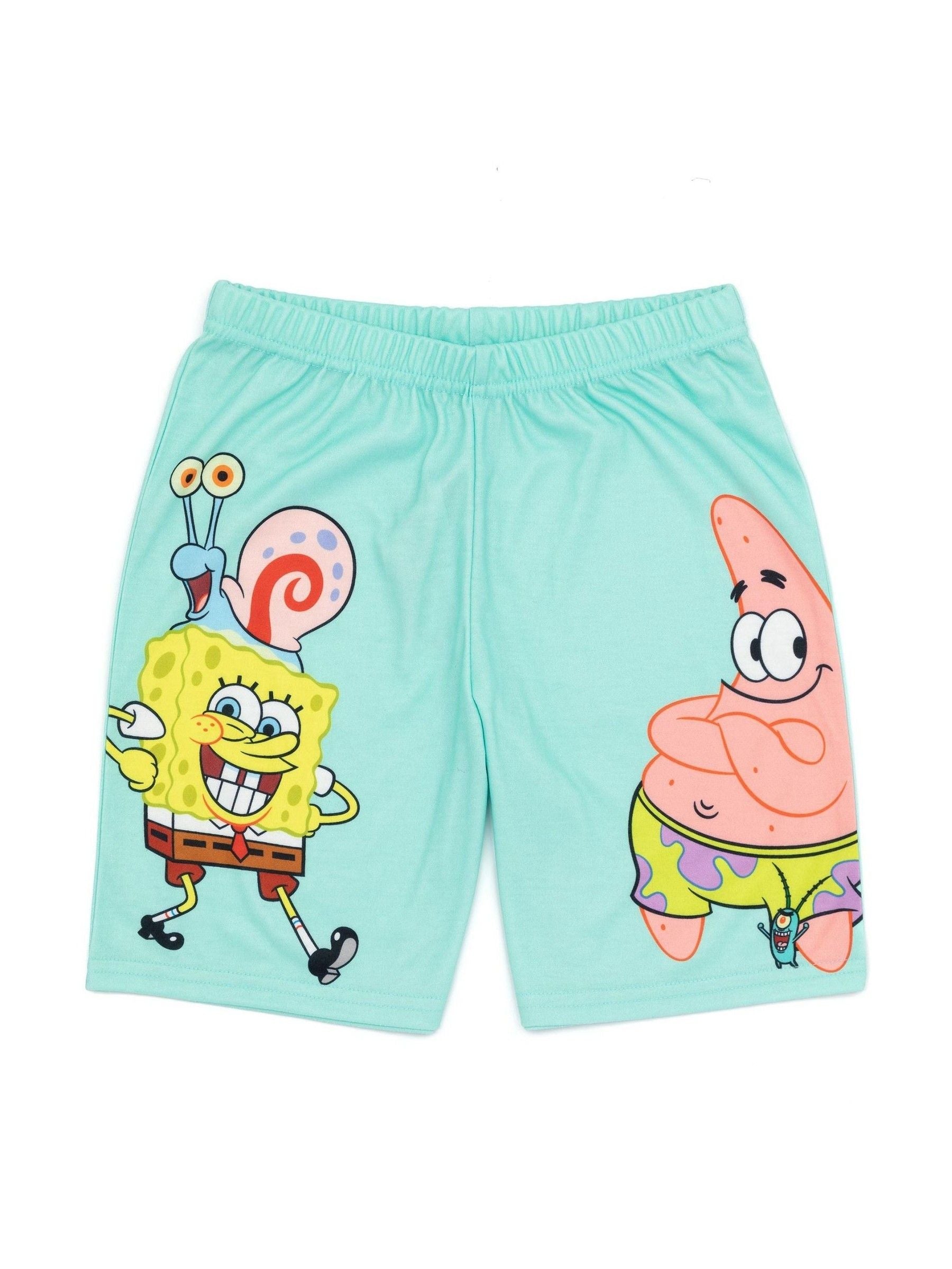 Dsiney Kidz - Vanilla Underground Blue Kids SpongeBob SquarePants Short Pyjamas image 4