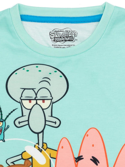 Dsiney Kidz - Vanilla Underground Blue Kids SpongeBob SquarePants Short Pyjamas image 5
