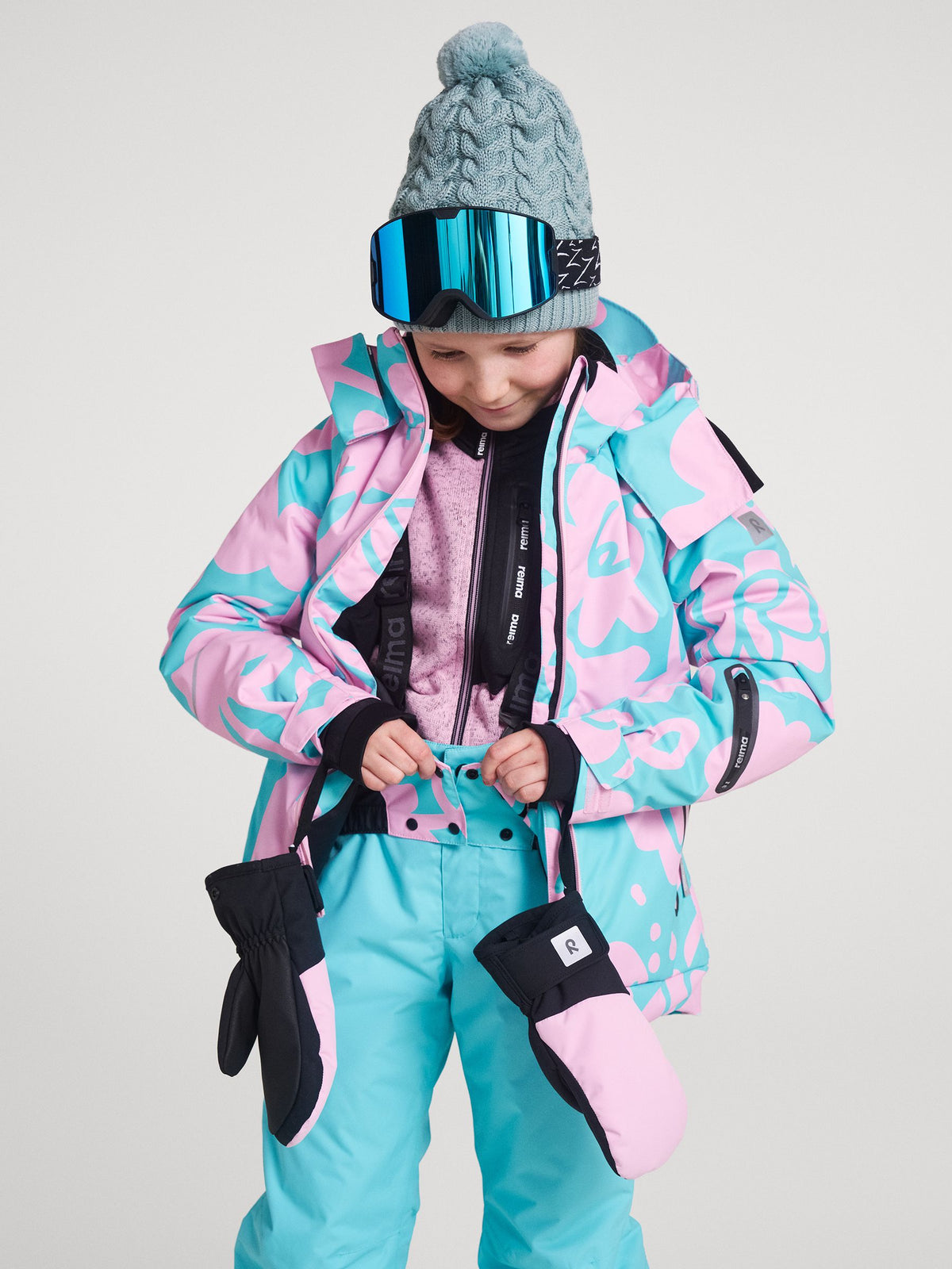 Reima Pink Waterproof Winter Ski Posio Jacket - image 2