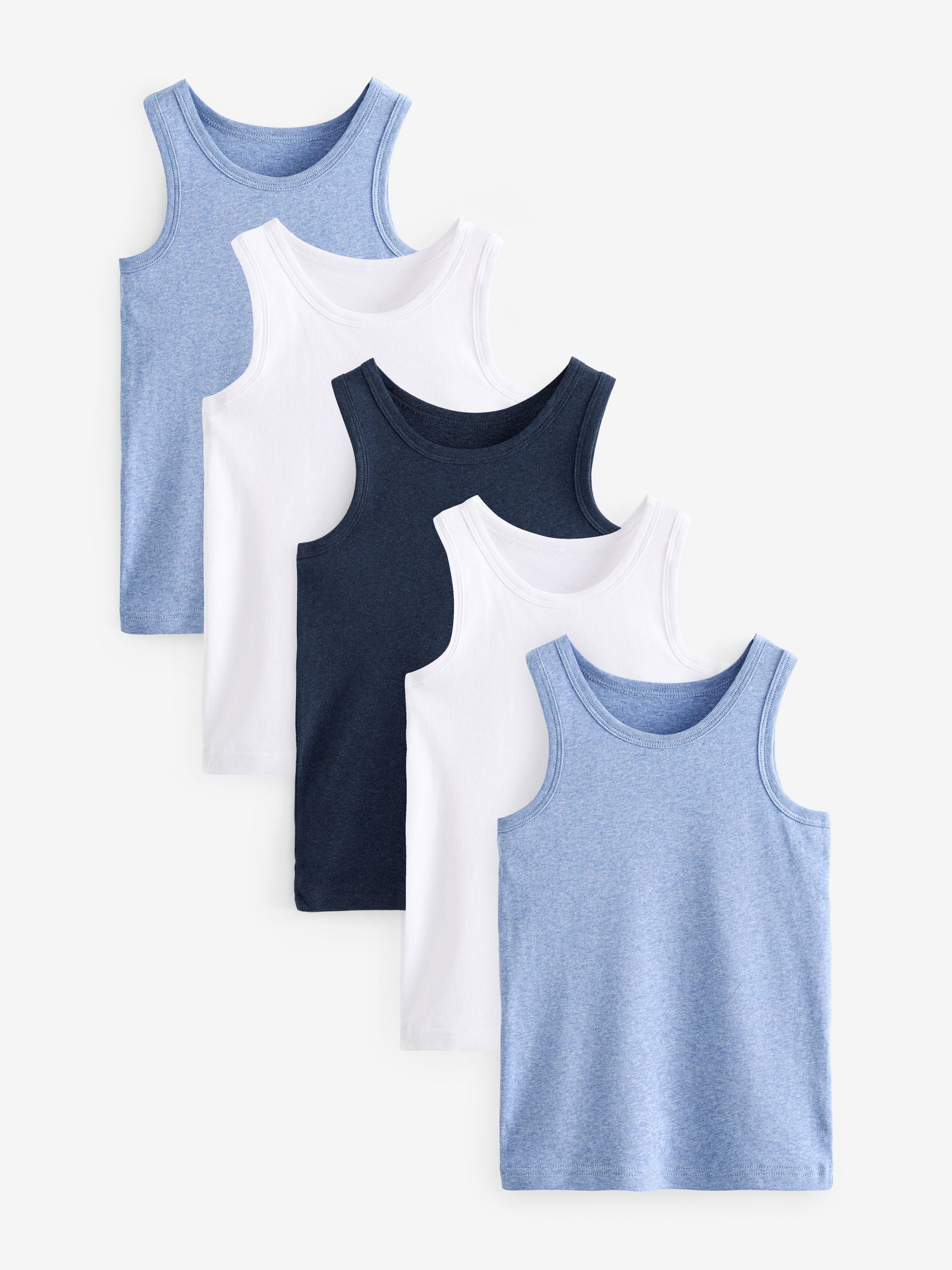 Dsiney Kidz - Blue Vests 5 Pack (1.5-16yrs) image 1