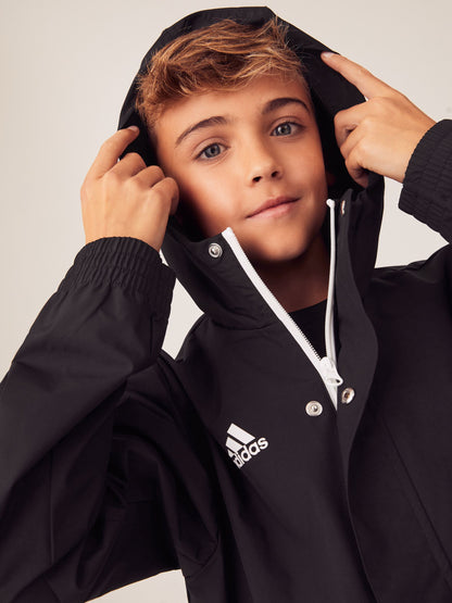 Dsiney Kidz - adidas Black Entrada 22 All-Weather Jacket image 4