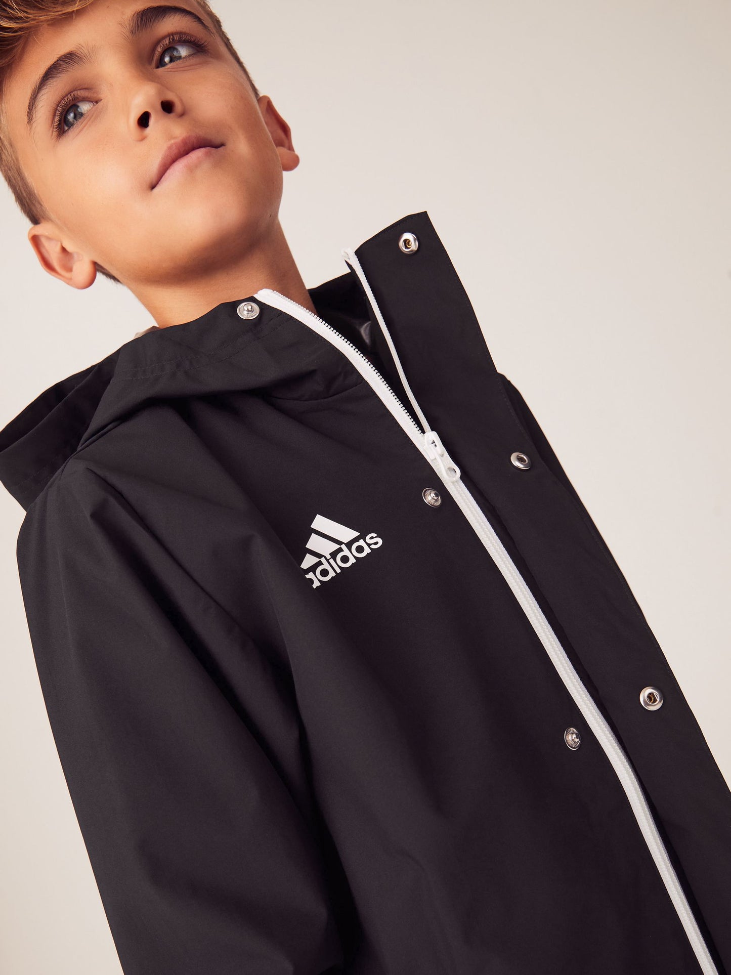 Dsiney Kidz - adidas Black Entrada 22 All-Weather Jacket image 6