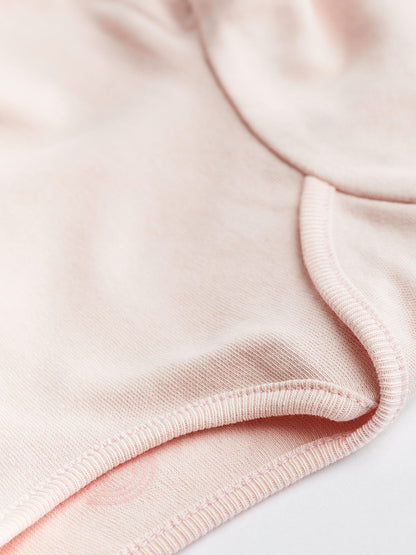 Pink/White 5 Pack Essential Long Sleeve Baby Bodysuits image 6