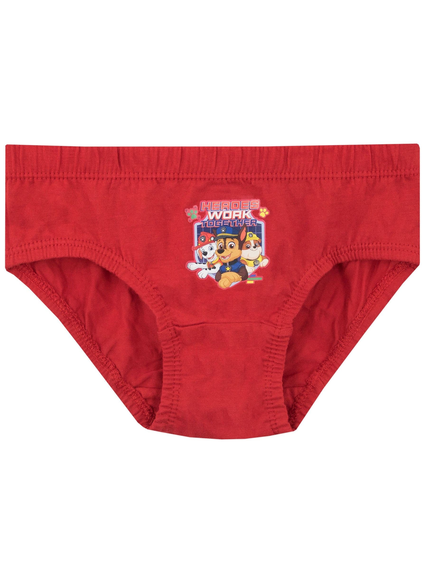 Dsiney Kidz - Character Multi Paw Patrol 100% Cotton Briefs 3 Pack image 2