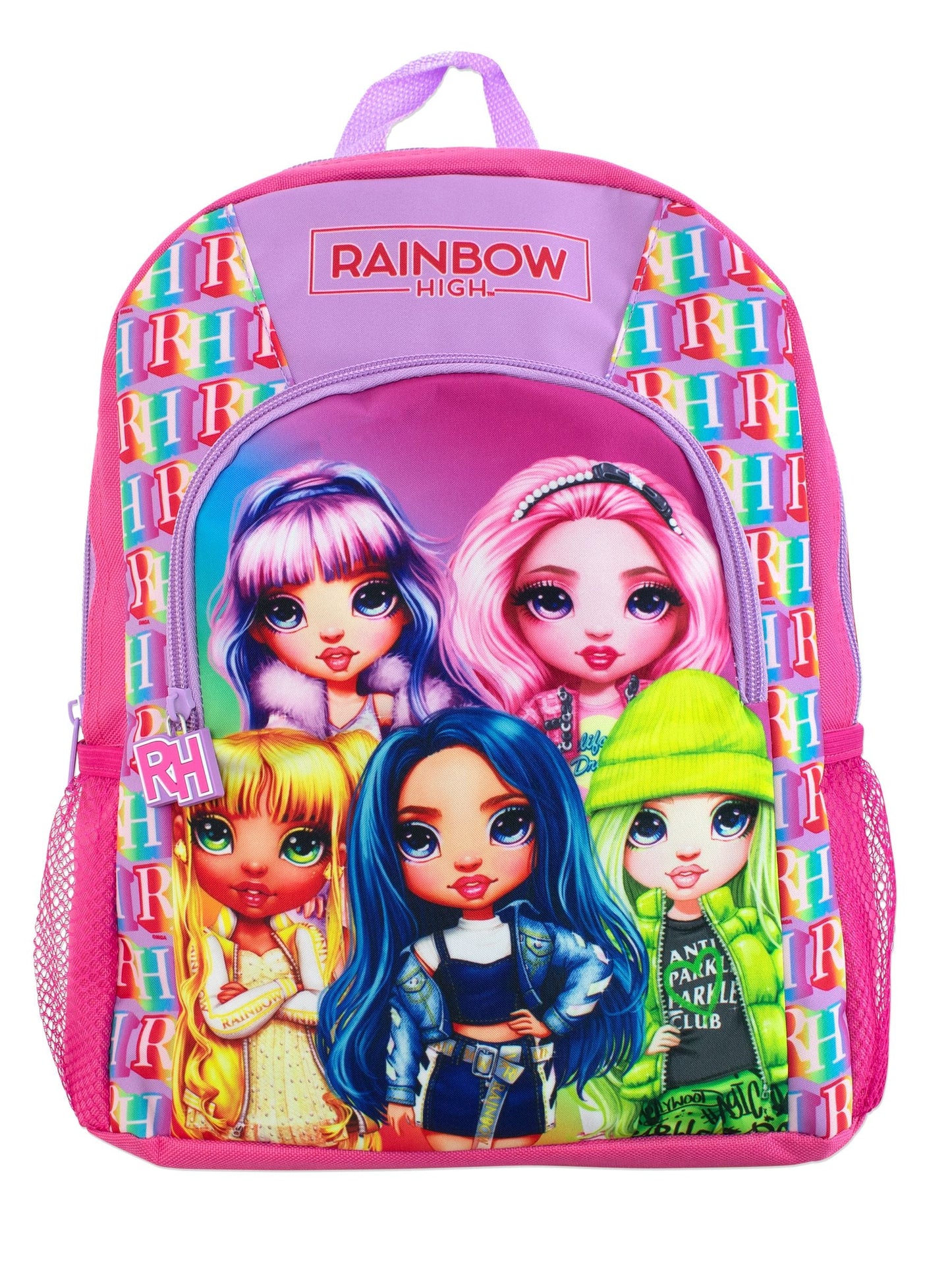 Character Pink Rainbow high Backpack image 1