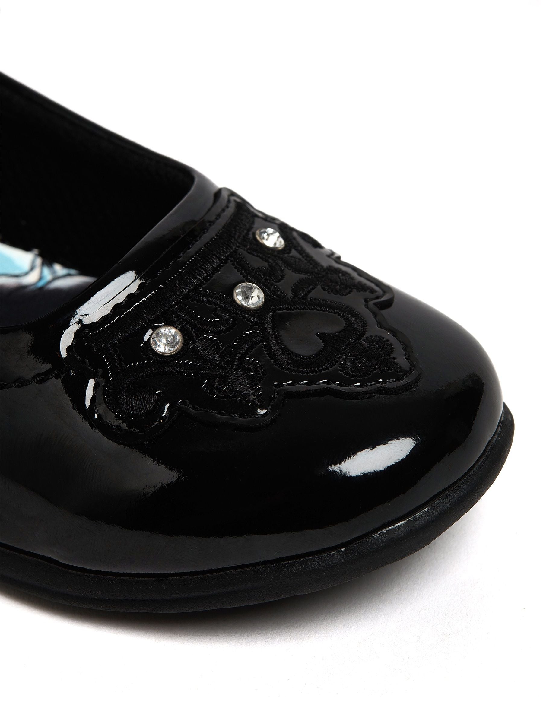 Character Black Disney Princess School Shoes image 5