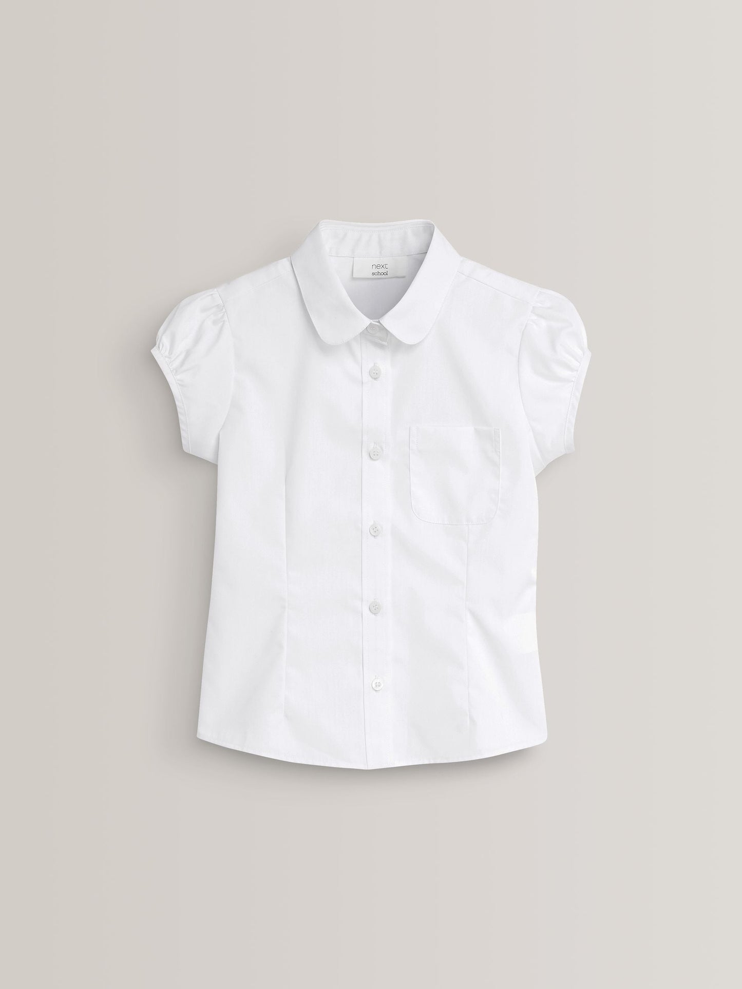 Dsiney Kidz - White Girls Puff Sleeve School Blouse (3-16yrs) image 7
