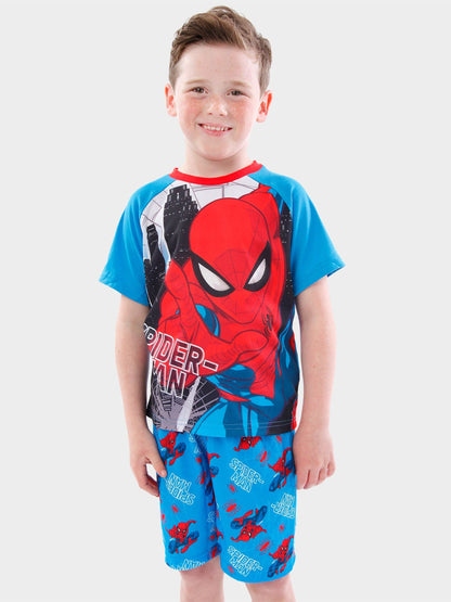 Dsiney Kidz - Character Blue Spiderman Short Pyjamas image 2