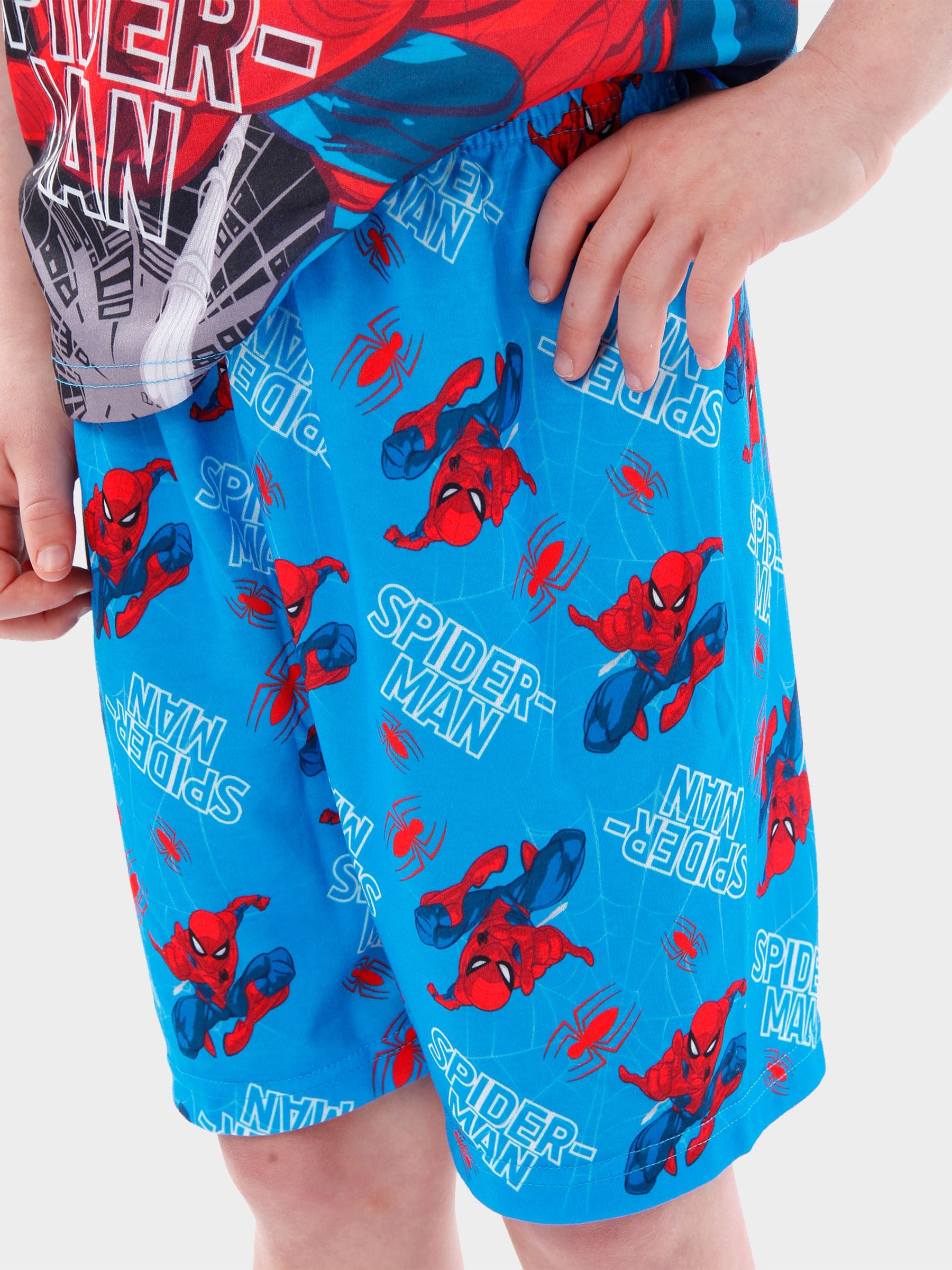Dsiney Kidz - Character Blue Spiderman Short Pyjamas image 4