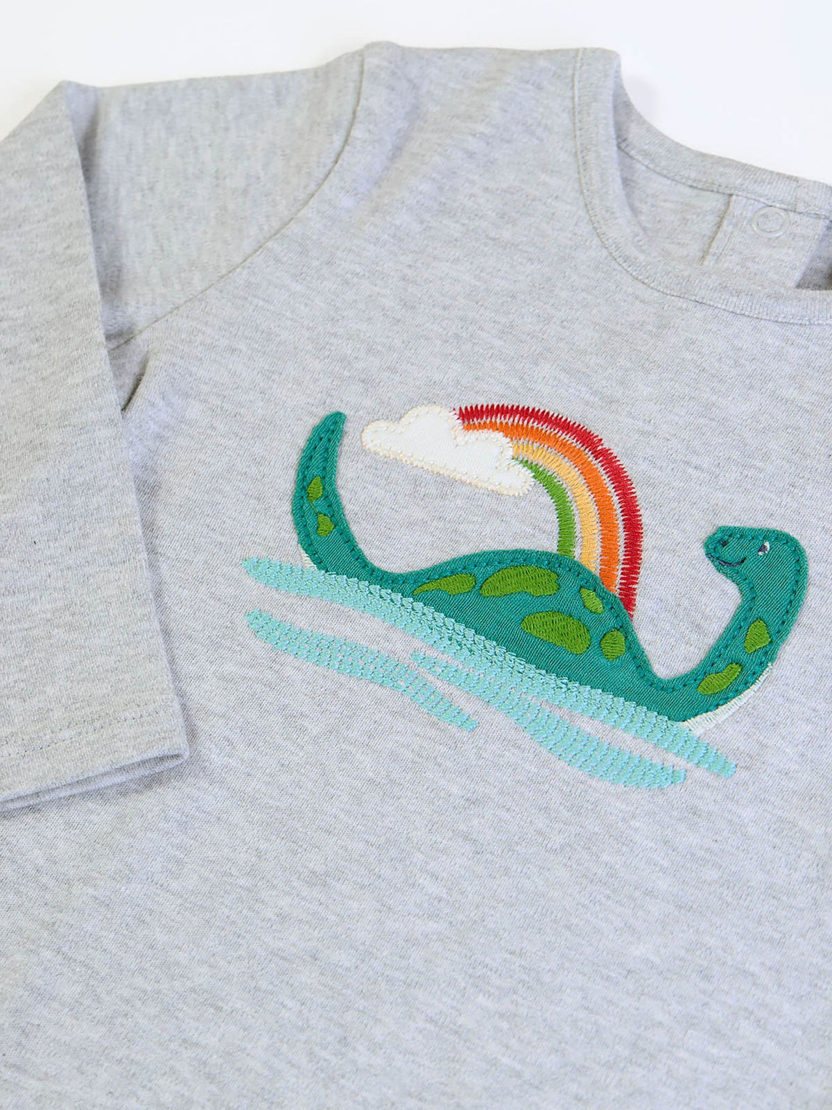 Frugi Grey Frankie Top and Joggers Set - image 2