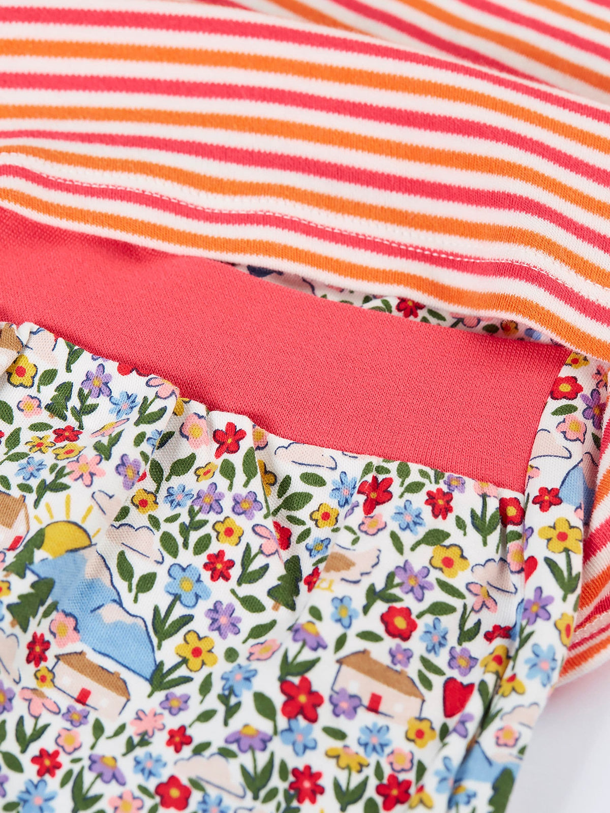 Frugi Pink Brooke Easy Dressing Babygrow - image 4
