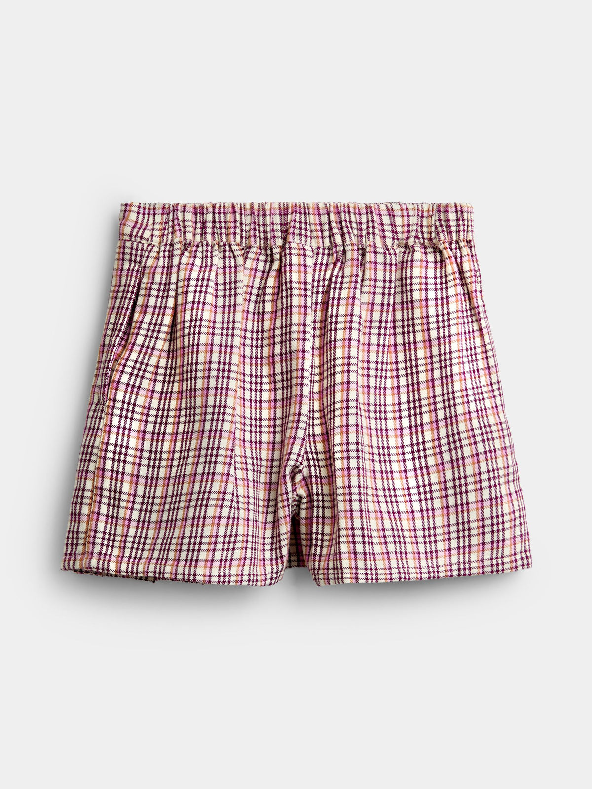 JoJo Maman Bébé Cream Multi Tartan Skort & Rib Top Set - image 5