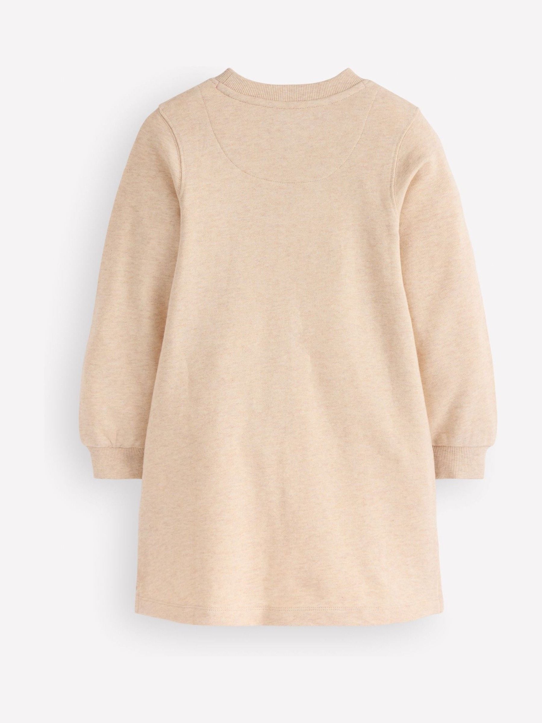 Dsiney Kidz - Boden Cream Ida Sweatshirt Appliqué Dress image 2