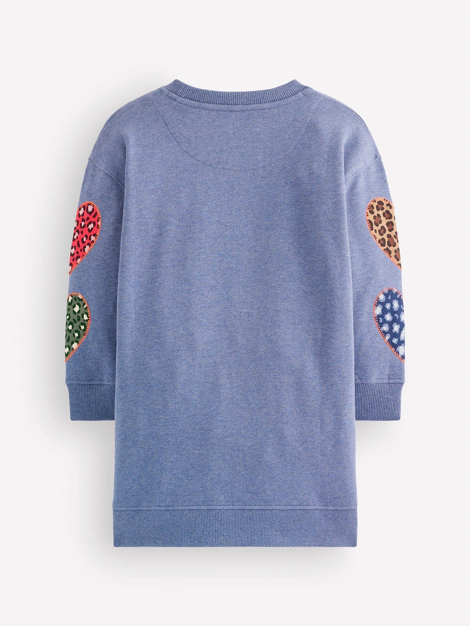 Dsiney Kidz - Boden Blue Ami Relaxed Sweatshirt Dress image 2