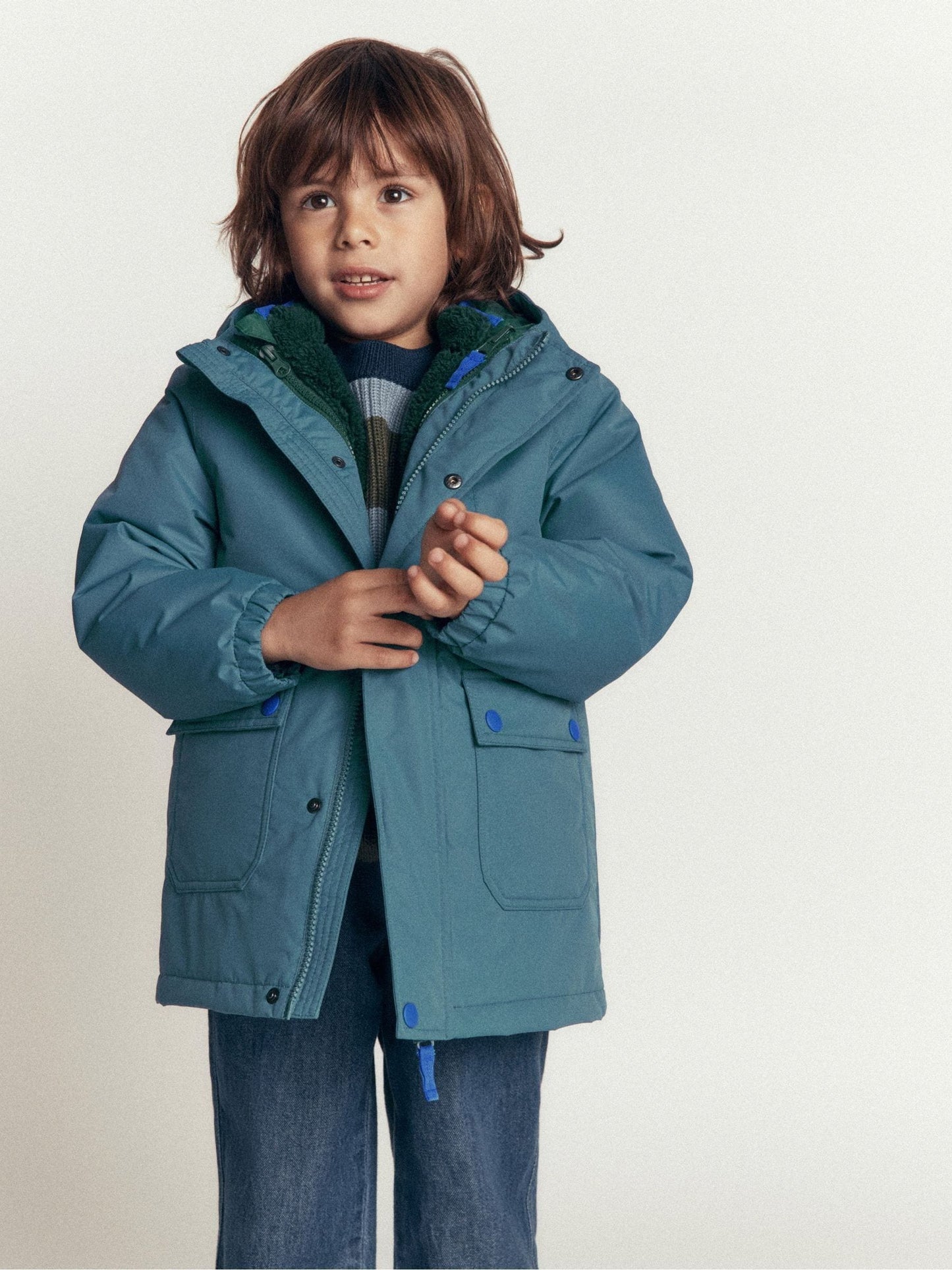 Dsiney Kidz - Boden Blue 4-in-1 Waterproof Coat image 1