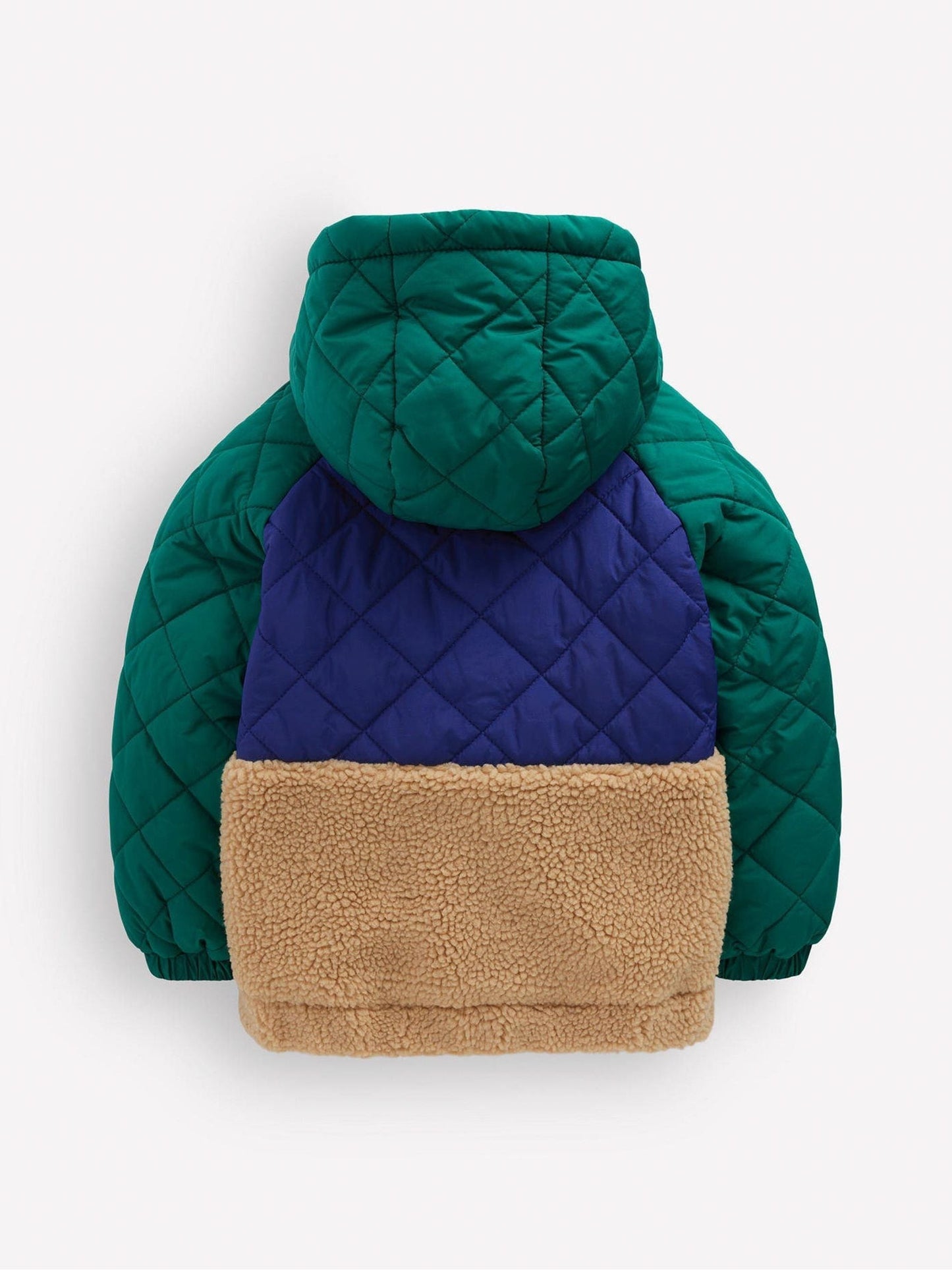 Dsiney Kidz - Boden Green Quilted Borg Jacket image 2