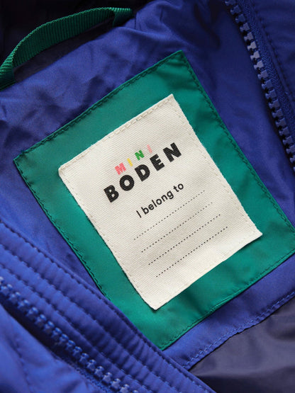 Dsiney Kidz - Boden Green Quilted Borg Jacket image 4