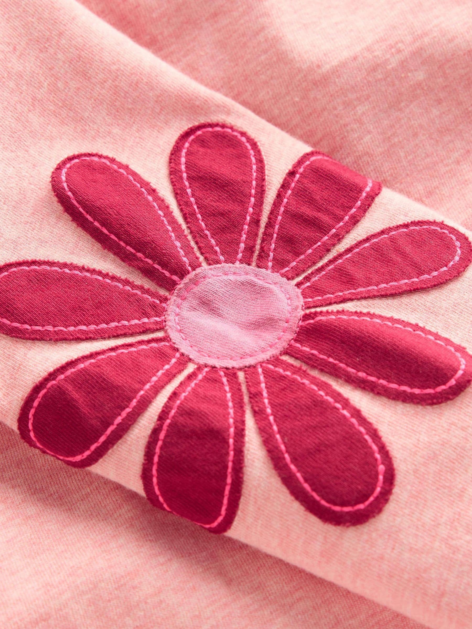 Dsiney Kidz - Boden Pink Puff Sleeve Appliqué  T-Shirt image 3
