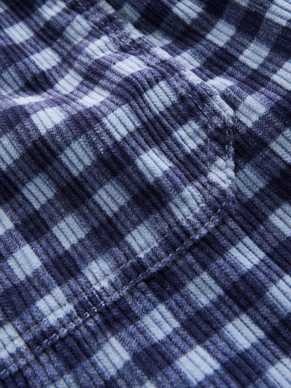 Dsiney Kidz - Boden Blue Check Pull-on Cord Trousers image 3
