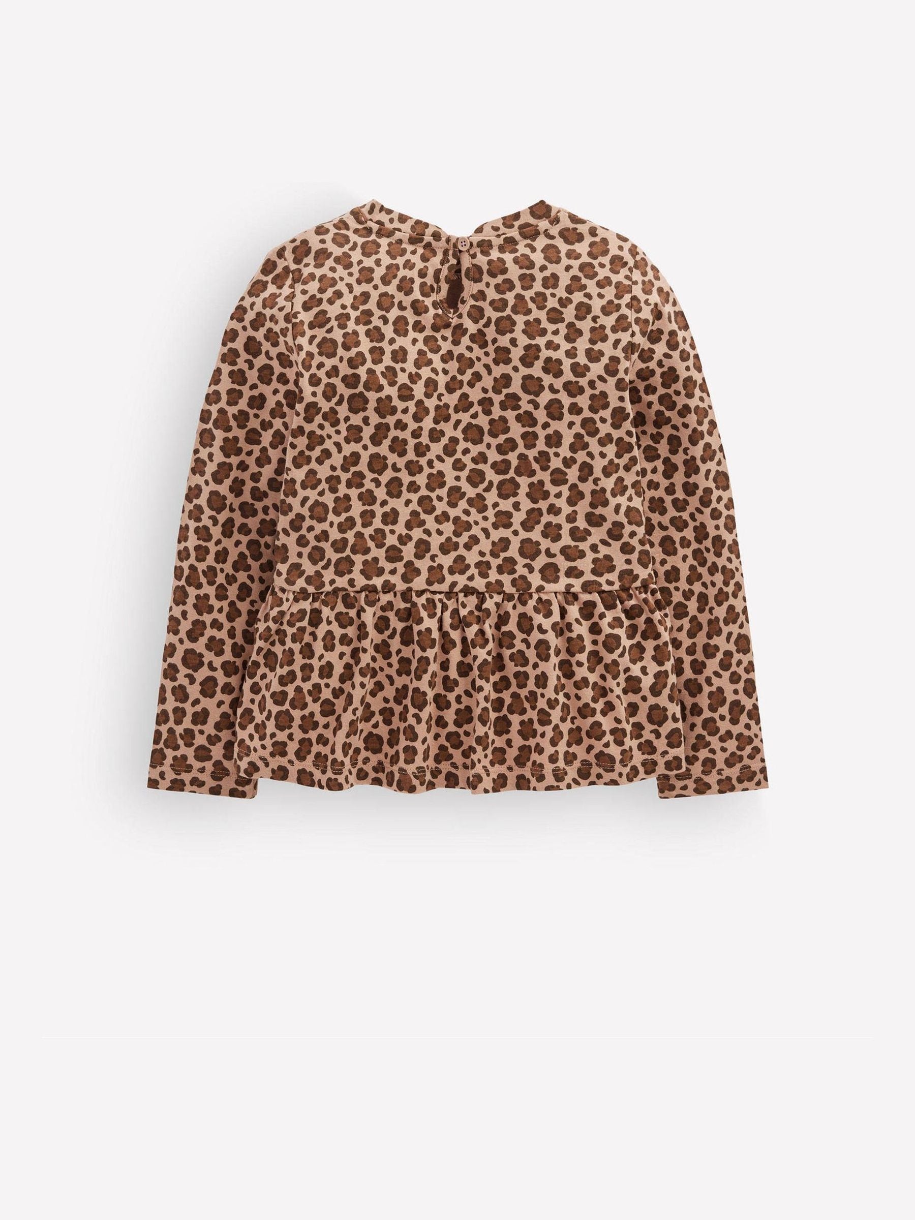 Dsiney Kidz - Boden Brown Long Sleeve Peplum Top image 2