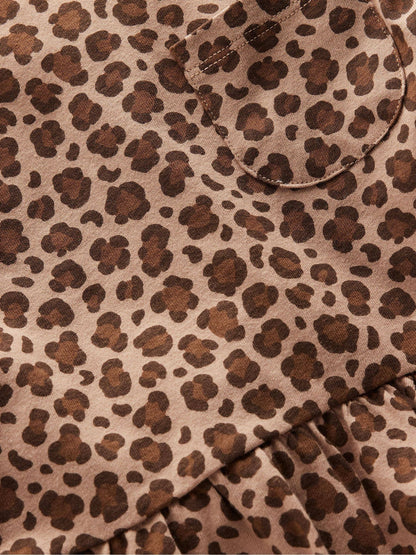Dsiney Kidz - Boden Brown Long Sleeve Peplum Top image 3