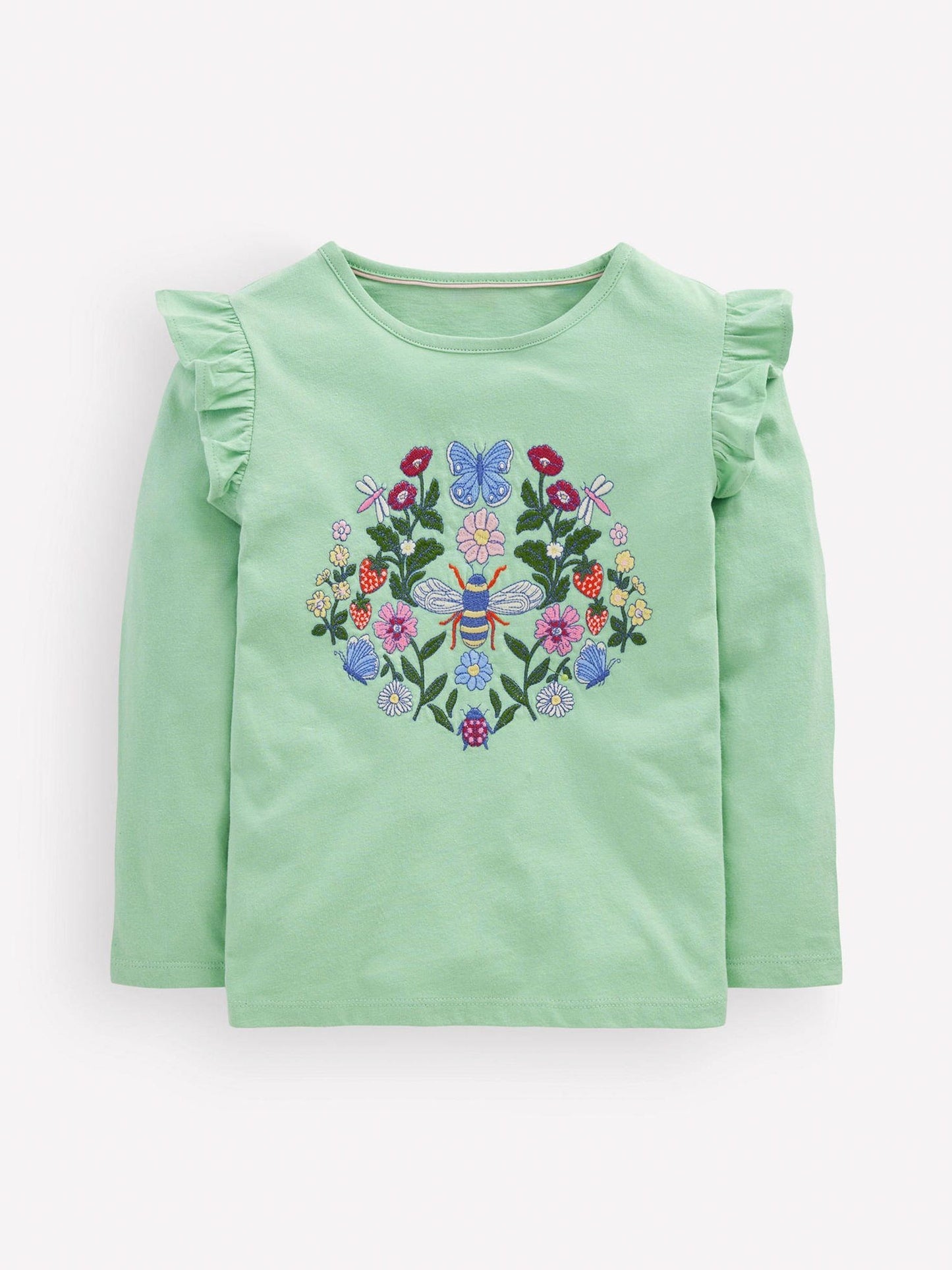 Dsiney Kidz - Boden Green Long Sleeve Superstitch T-Shirt image 1