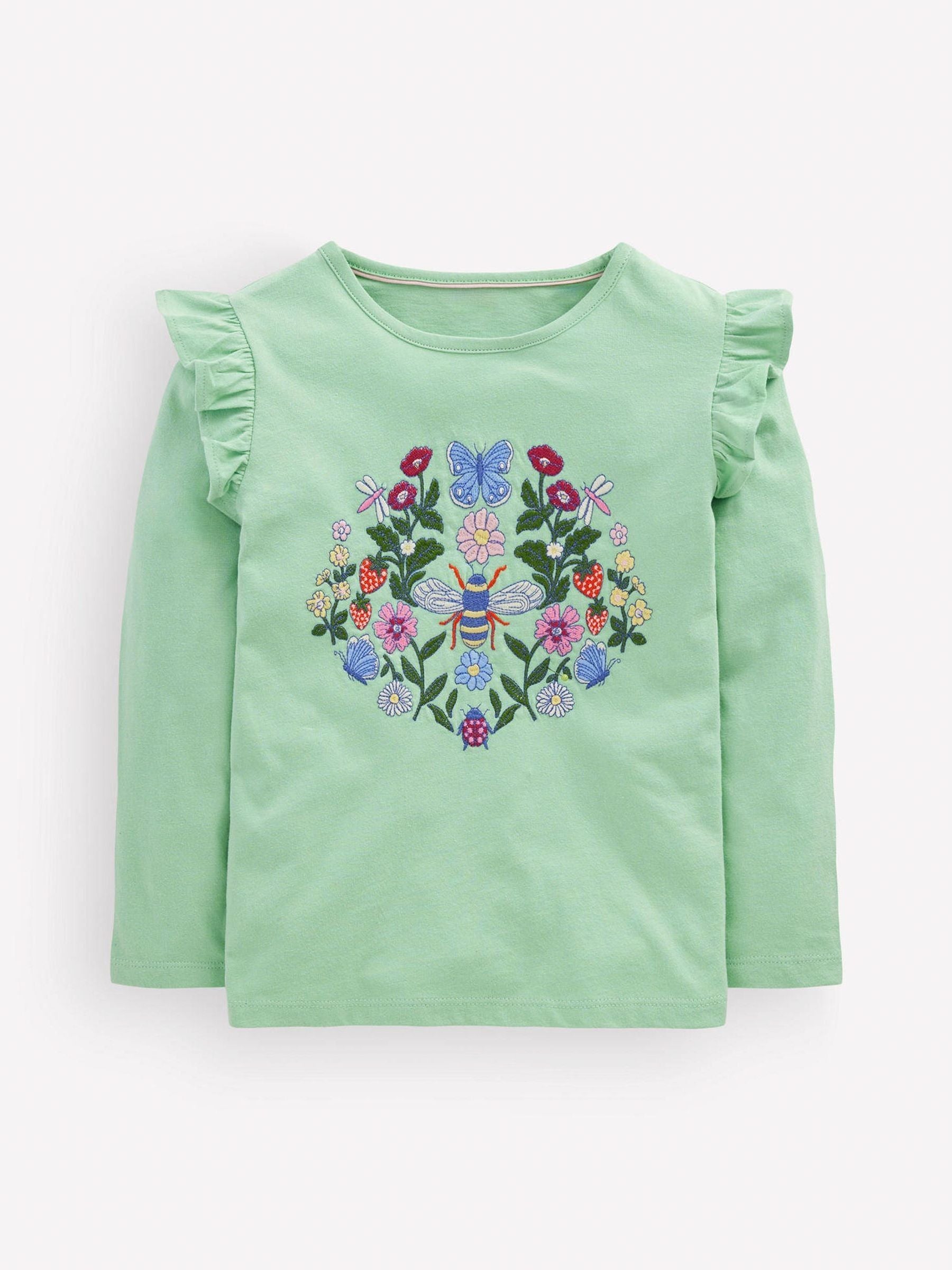 Dsiney Kidz - Boden Green Long Sleeve Superstitch T-Shirt image 1