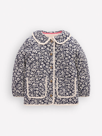 Dsiney Kidz - Boden Blue Quilted Cord Jacket image 1